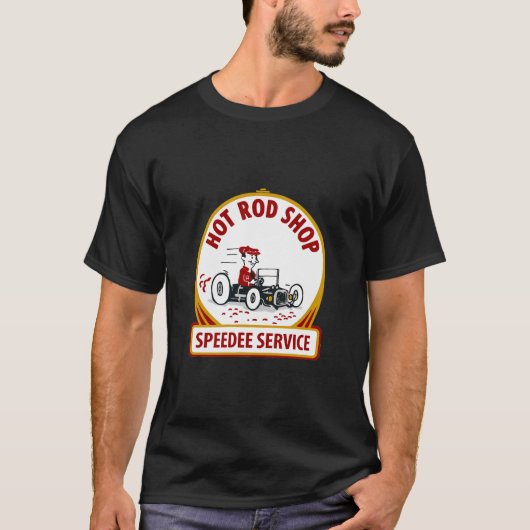 Hot Rod Shop T-shirt (Voorkant)