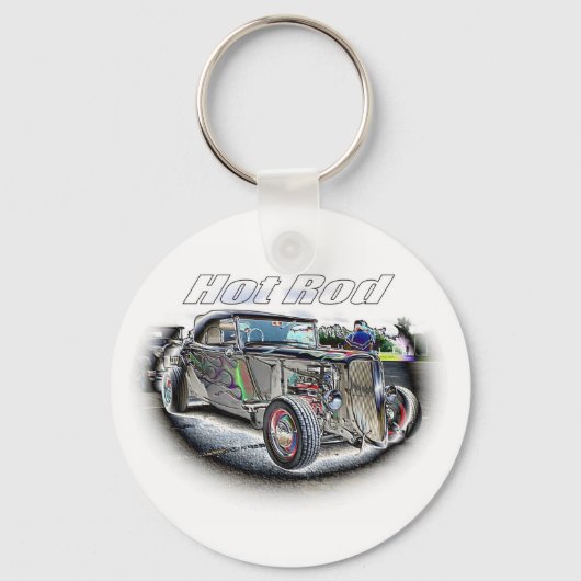 Hot Rod Sleutelhanger (Voorkant)