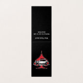 Hot Rod Spade Visitekaartje (Buitenkant ongevouwen)