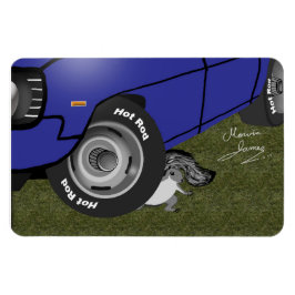 Hot Rod Squirrel. Magneet