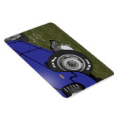 Hot Rod Squirrel. Magneet (Rechterzijde)