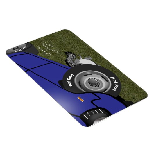 Hot Rod Squirrel. Magneet (Rechterzijde)