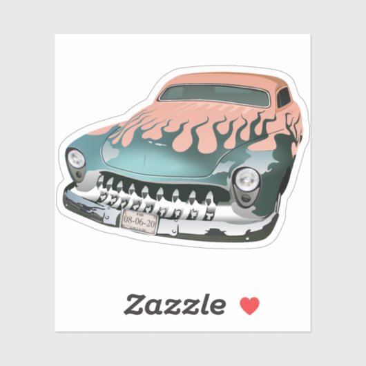 hot rod sticker (Vel)