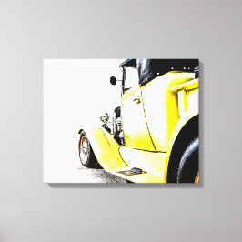 Hot Rod stretched canvas afdrukken