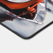 Hot rod truck lucht inlaat gekke ogen bureaumat (Hoek)