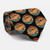 Hot Rod Truck  Sunset Stropdas (Opgerold)