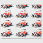 Hot Rod Truck Wrapping Papier (Vlak)