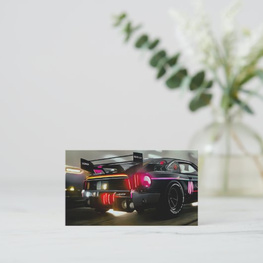 Hot-Rod Visitekaartje (Staand voorkant)