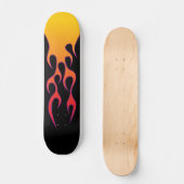 Hot Rod Vlam Persoonlijk Skateboard (Voorkant)
