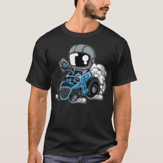 Hot Rod voor astronauten T-shirt