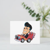 Hot Rodder Briefkaart (Staand voorkant)