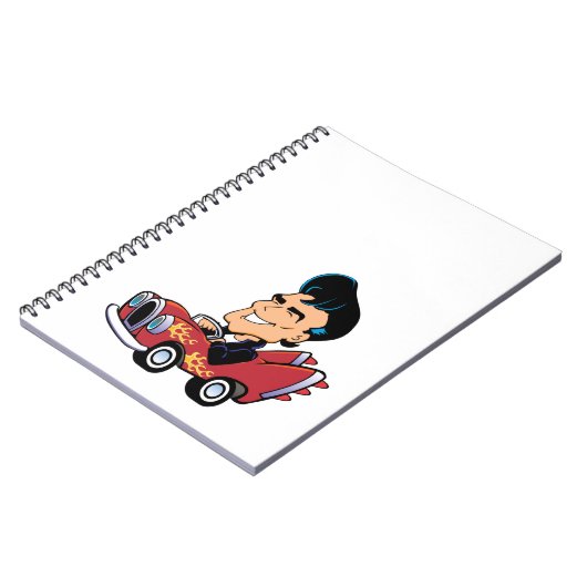 Hot Rodder Notitieboek (Linkerzijde)