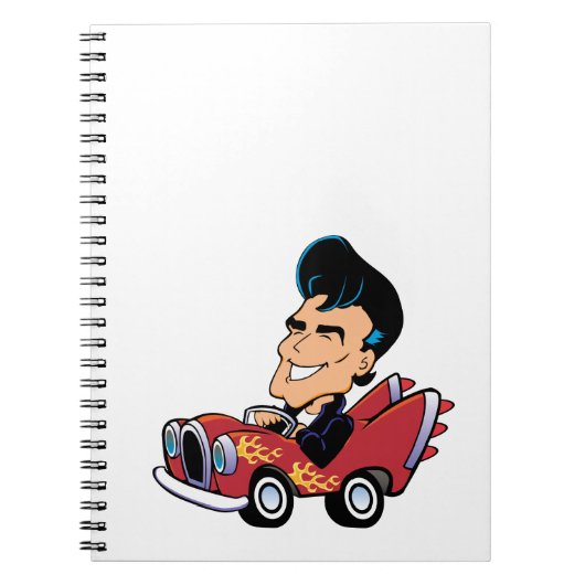 Hot Rodder Notitieboek (Voorkant)