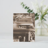 Hot Rods Briefkaart (Staand voorkant)