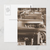 Hot Rods Briefkaart (Voorkant / Achterkant)