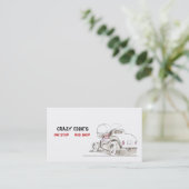 Hot Rods en Automobiles Visitekaartje Ideeën (Staand voorkant)