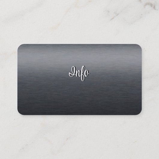 Hot Rods en Automobiles Visitekaartje Ideeën (Achterkant)