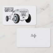 Hot Rods en Automobiles Visitekaartje Ideeën (Voorkant / Achterkant)