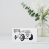 Hot Rods en Automobiles Visitekaartje Ideeën (Staand voorkant)