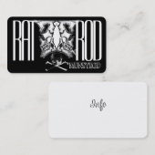 Hot Rods en Automobiles Visitekaartje Ideeën (Voorkant / Achterkant)