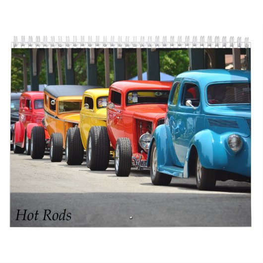 Hot Rods Kalender (Hoes)