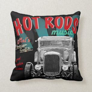 Hot Rods, Muziek, Graffiti, 1932 Coupe Kussen