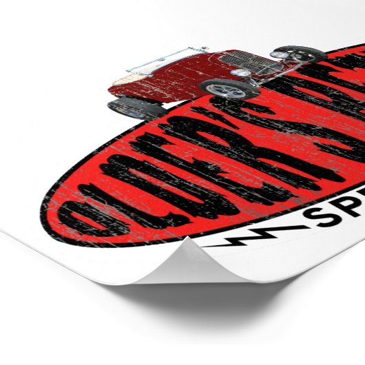 Hot Rods Poster (Hoek)