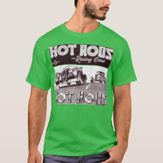 HOT RODS RACEAUTO'S  STRIPS SPORT T-SHIRT