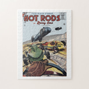 Hot Rods & Racing Cars Comic, 1956 Legpuzzel