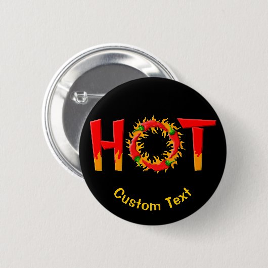HOT RONDE BUTTON 5,7 CM (Voorkant /achterkant)