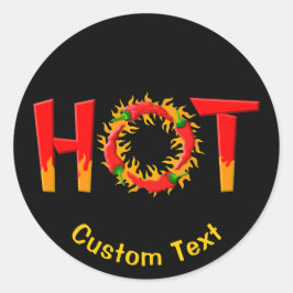 HOT RONDE STICKER