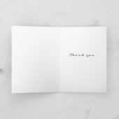 Hot-roze 1920s flatdress art deco Hartelijk dank Kaart (Binnen)