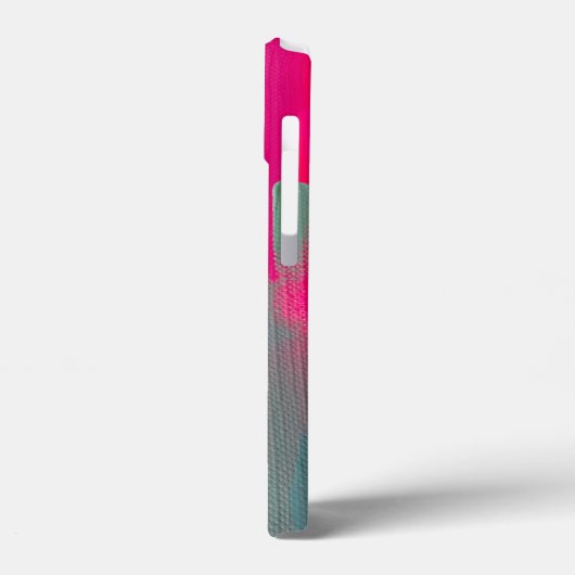 Hot roze Abstract Case-Mate iPhone Case (Achterkant / Links)