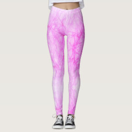 Hot-roze Abstracte grunge Leggings