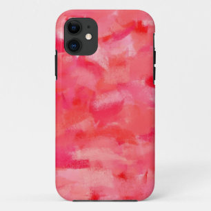 Hot-roze Abstracte tekenverf 4 Case-Mate iPhone Case