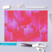 Hot-roze Art Deco Tissuepapier (Craft)