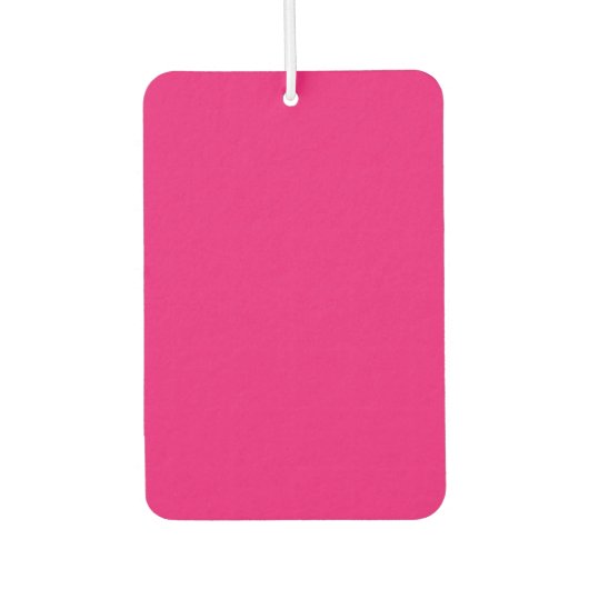 Hot Roze auto luchtverfrisser (Voorkant)