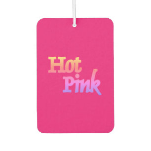 Hot Roze auto luchtverfrisser
