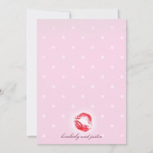 Hot-roze Bachelorette Party uitnodigen Kaart (Achterkant)