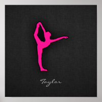 Hot-roze balletdanser