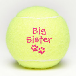 Hot-roze Big Sister Pet Dog Cat Speelgoed Tennisballen