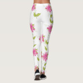 Hot-roze blote Leggings (Achterkant)