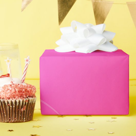 Hot Roze Cadeaupapier (Verjaardagsfeest)