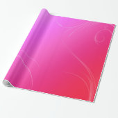 Hot Roze Cadeaupapier (Uitgerold)