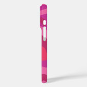 Hot-roze Camo-patroon Case-Mate iPhone Case (Achterkant / Links)