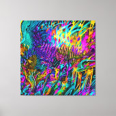 Hot Roze Canvas Afdruk (Voorkant)