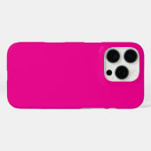 Hot Roze Case-Mate iPhone Case (Achterkant (horizontaal))