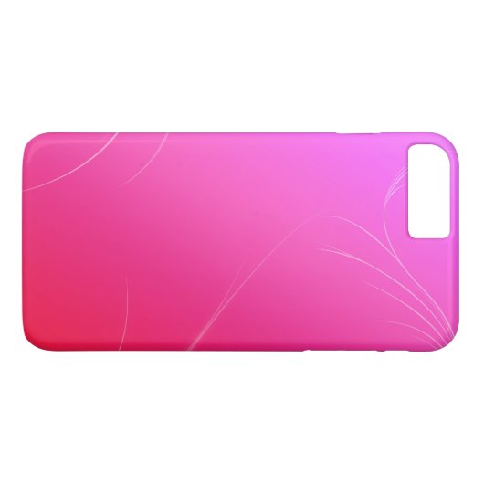 Hot Roze Case-Mate iPhone Case (Achterkant (Horizontaal))
