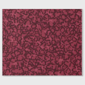 Hot-roze cat afdrukken cadeaupapier (Vlak)