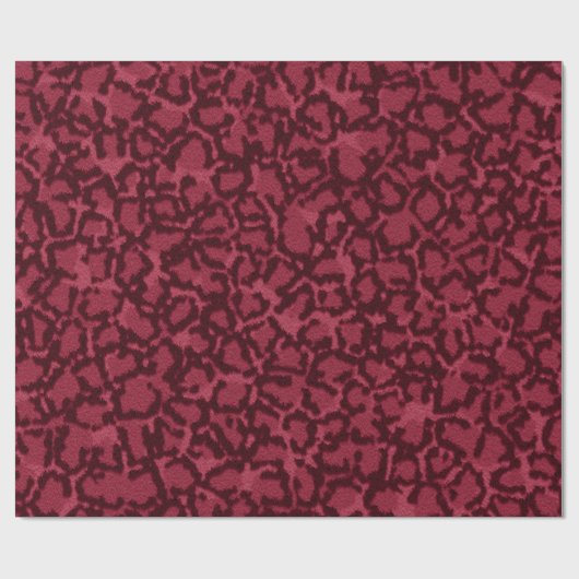 Hot-roze cat afdrukken cadeaupapier (Vlak)